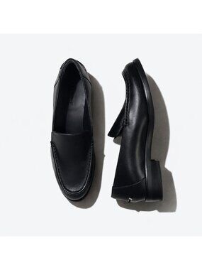 Everlane Modern Loafer Black Leather Women’s 7 Classic Minimalist Slip On